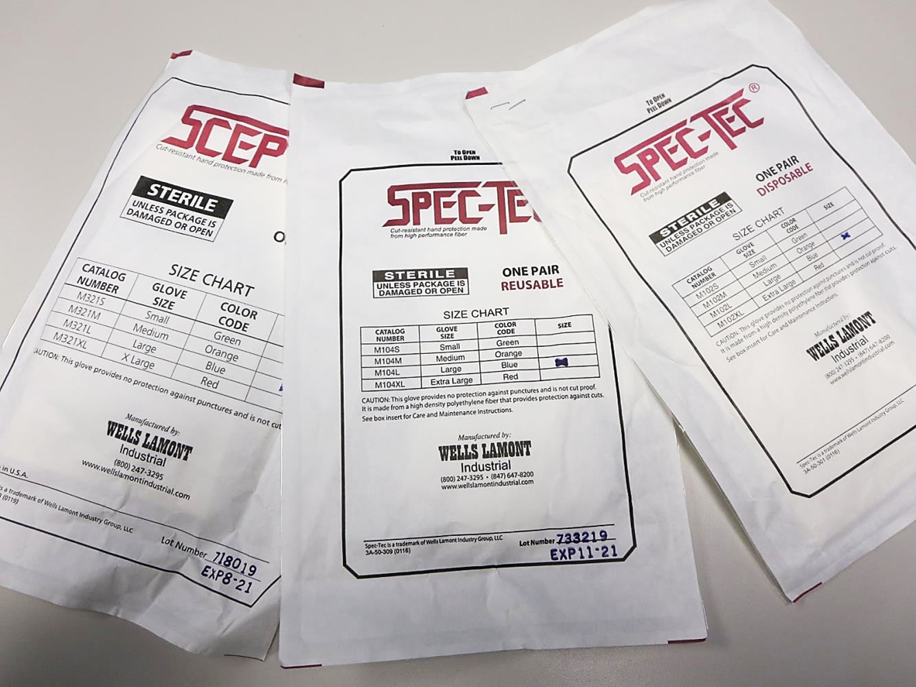 Wells Lamont Spec-Tec Sterile Glove Liners